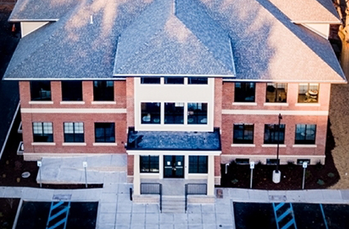 Historical photo of CSC office